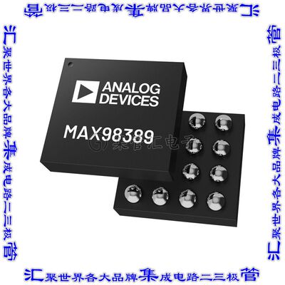 MAX98389EWE+T 集成电路芯片DIGITAL INPUT SLIM CLASS-D AMPLI
