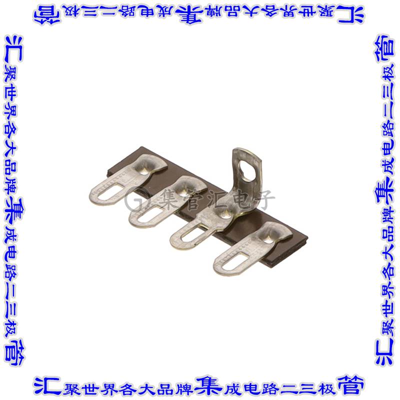 812 连接器接插件TERM LUG STRIP 4POS 0.375