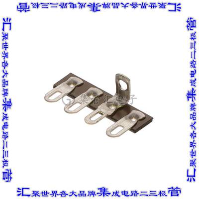 812 连接器接插件TERM LUG STRIP 4POS 0.375