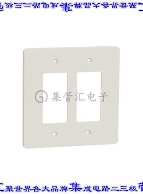 SQWS141002LA 连接器接插件2 GANG MID+ WALL PLATE LA