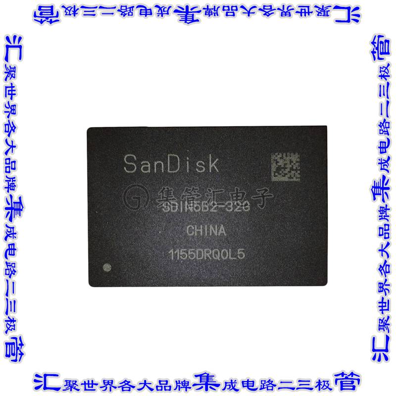 SDIN5B2-32G 集成电路芯片IC FLASH 256GBIT EMMC 169TFBGA