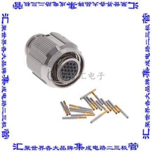 19SA 连接器接插件CONN PLUG 2M805 19POS 16M11 FMALE GOLD 001
