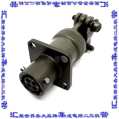 MSW00E8-4S 连接器接插件WALL MOUNT RECEPTACLE, ENVIRONME