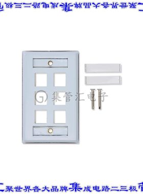 AX102006 连接器接插件1-PORT S/S SG FACEPLATE