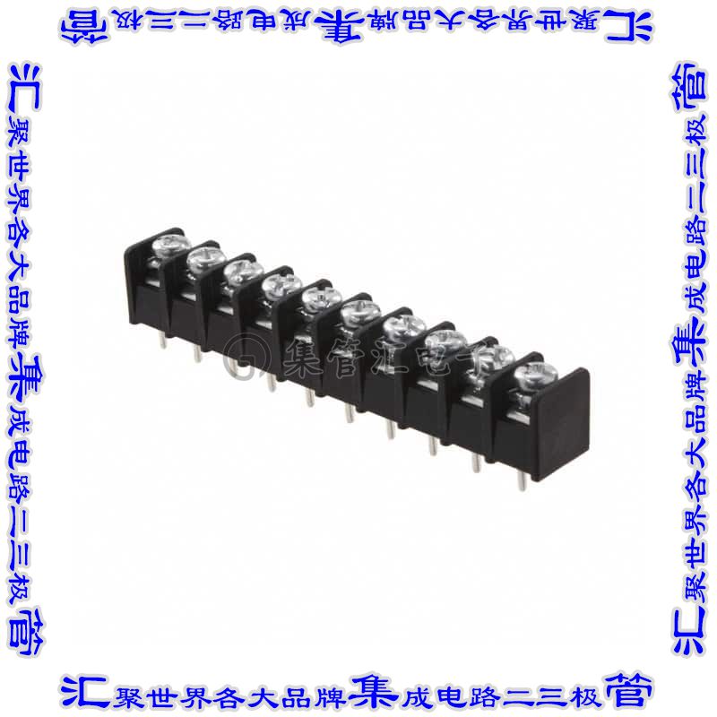 4DB-P108-10 连接器接插件CONN BARRIER STRP 10CIRC 0.325