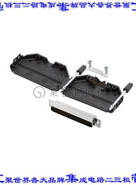 6355-0001-04 连接器接插件D-SUB BACKSHELL, UNSHIELDED, 180