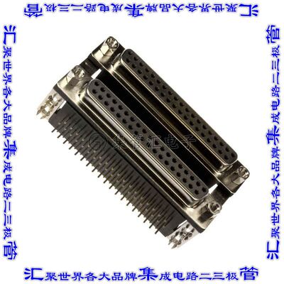 178-037-513R571 连接器接插件CONN D-SUB RCPT 37POS R/A SLDR