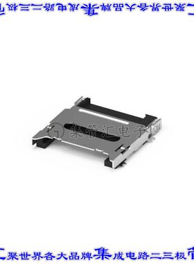 112C-TBAR-R02 接插件连接器CONN MICRO SD CARD HINGED TYPE