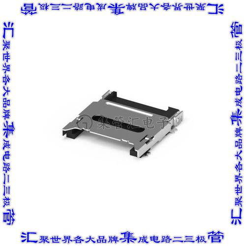 112C-TBAR-R02 接插件连接器CONN MICRO SD CARD HINGED TYPE