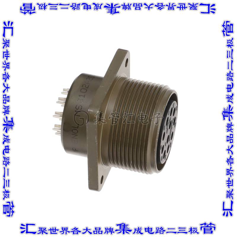 MS3102A20-33S 连接器接插件CONN RCPT FMALE 11P SOLDER CUP
