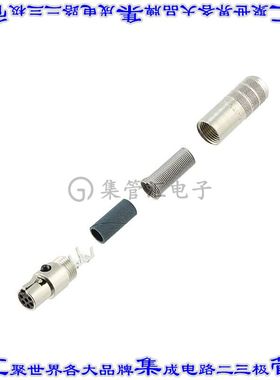 TA6FSHF 连接器接插件CONN PLUG FMALE MINI XLR 6P SLDR