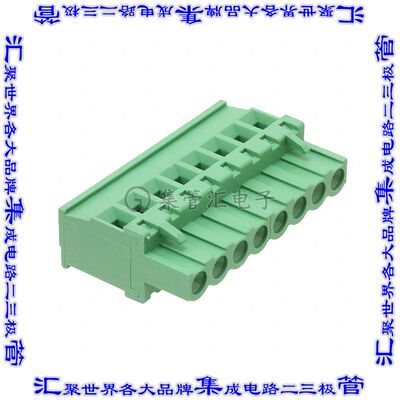 284047-8 连接器接插件TERM BLOCK PLUG 8POS 5.08MM