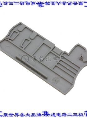 3033197 连接器接插件CONN TERM BLK END PLATE GRAY