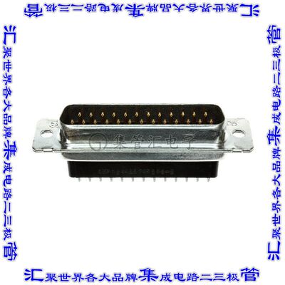 5745186-2 连接器接插件CONN D-SUB PLUG 25POS VERT SLDR