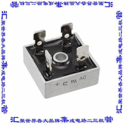 KBPC2506-G 桥式整流器二极管 BRIDGE RECT 1PHASE 600V 25A KBPC