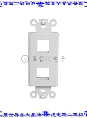 K-M2/3 连接器接插件SINGLE GANG SCREW-IN DUAL KEYSTO