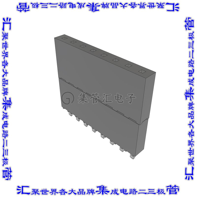 ESW-108-33-T-S 连接器接插件CONN SOCKET 8POS 0.1 TIN PCB