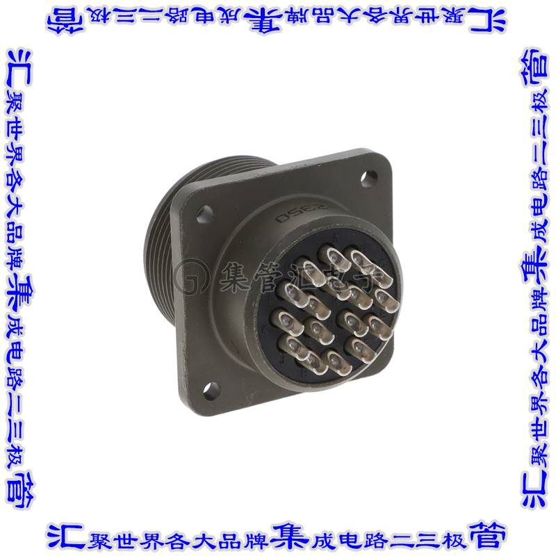 MS3102E20-29S 连接器接插件CONN RCPT FMALE 17P SOLDER CUP