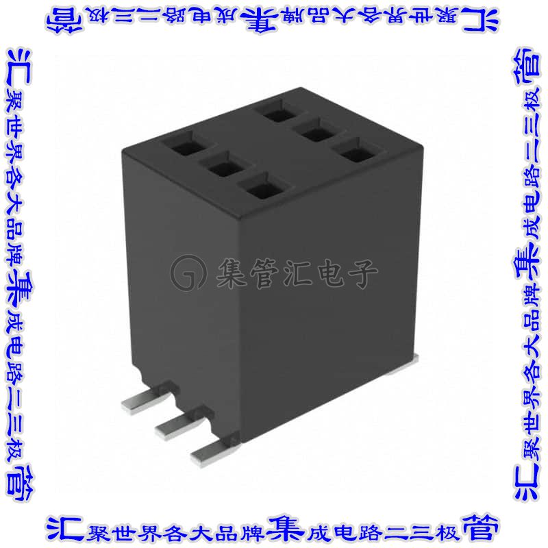 RSM-103-02-L-D 连接器接插件CONN RCPT 6POS 0.05 GOLD SMD