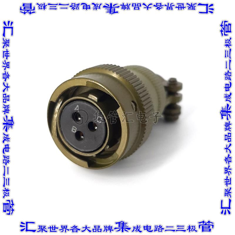 MSW06A12-3S-SR 连接器接插件CABLE PLUG, WITH STRAIN RELIEF C