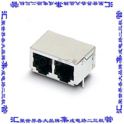 1688599 连接器接插件CONN MOD JACK 8P8C R/A SHIELDED
