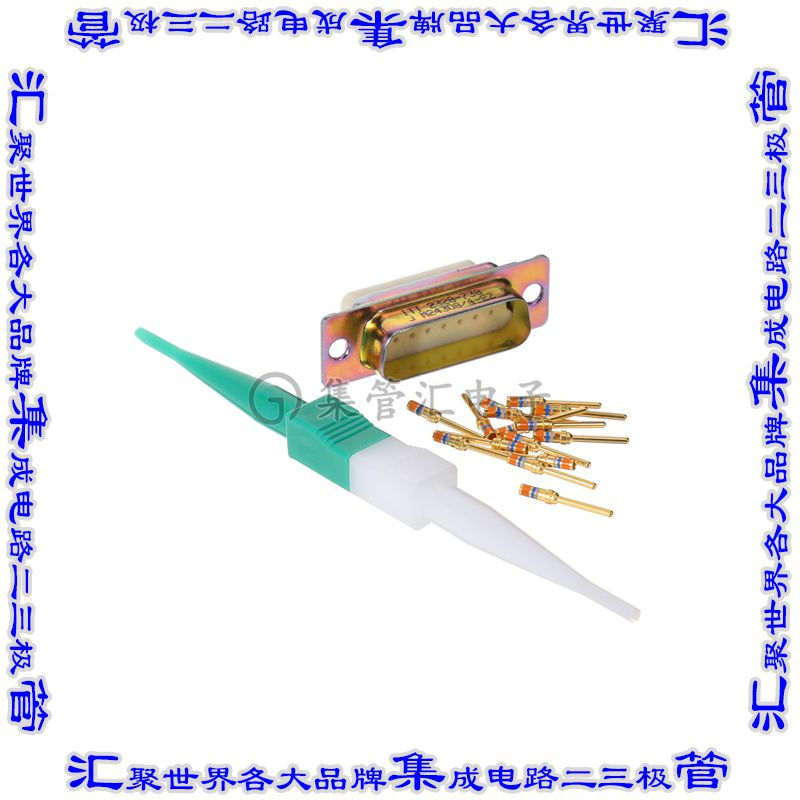 M24308/4-7Z 连接器接插件CONN DSUB PLUG 15POS PNL MNT