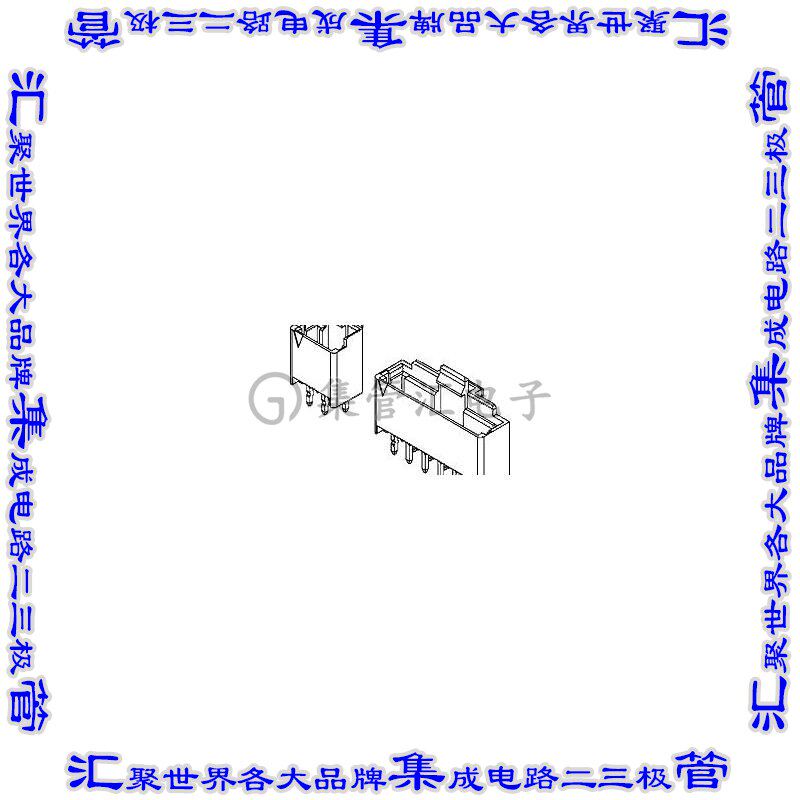 554471270 0554471270连接器接插件MINI MI2 1-ROW WAFER ASSY 12