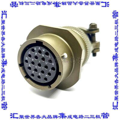 MSW01E14-19S 连接器接插件CABLE MOUNT RECEPTACLE, ENVIRONM