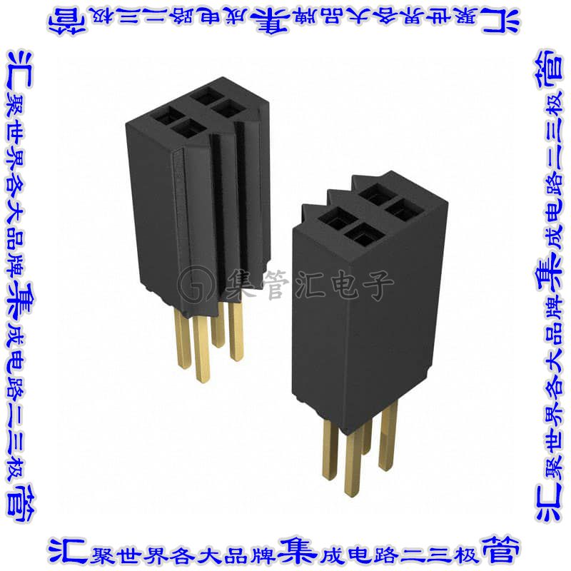 SMS-105-02-G-D 连接器接插件CONN RCPT 10POS 0.05 GOLD PCB