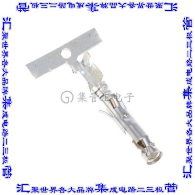 1-163083-2 连接器接插件CONN SOCKET 16-18AWG SILVR CRIMP