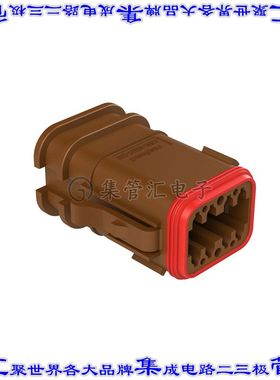 AT06-08SD-OMRDBRN 连接器接插件8 POSITION OVERMOLDED PLUG, SO
