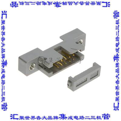 4610-6055 连接器接插件CONN PLUG 10P IDC 26-28AWG GOLD