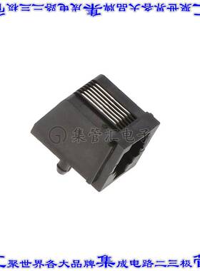 GDX-A-66 连接器接插件MODJACK RT[ 6P6C BLACK ROHS COMP