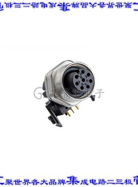 M12B-05PFFR-SF8001 连接器接插件M12 CONN RIGHT ANGLE BCODE