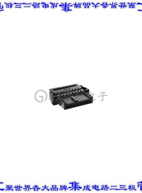 524451-E 连接器接插件MICBR F 8POS IDC 90 CBL OUTLT