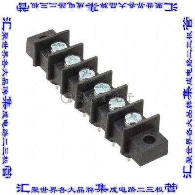 GFTPX-6 连接器接插件CONN BARRIER STRIP 6CIRC 0.438