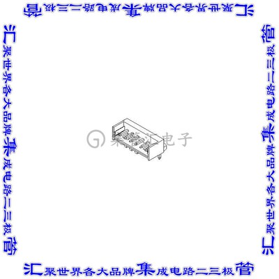 532540610 0532540610连接器接插件6 CKT 2MM WTB RGT/ANG HEADE