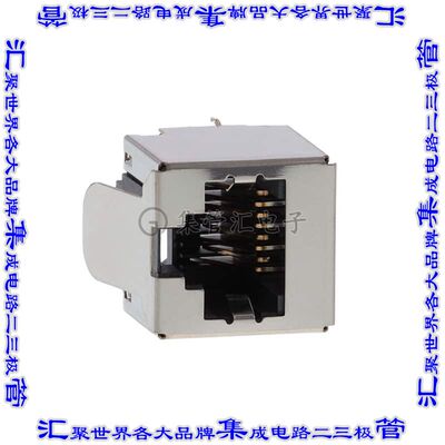 6116418-1 连接器接插件CONN MOD JACK 8P8C VERT SHIELDED