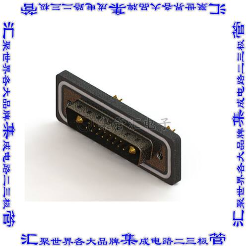 627W17W2222-2N2 连接器接插件CONN D-SUB PLUG 17P PNL MNT