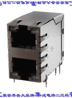 6368011-4 连接器接插件CONN MOD JACK 8P8C R/A SHIELDED