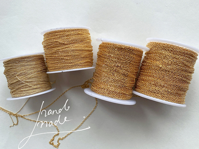 kcl定制款14k金18kdiyo字链好