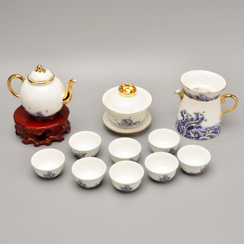 国瓷永丰瓷正品先生瓷海上明珠15头陶瓷茶壶茶杯公道杯功夫茶具礼,餐饮具,功夫茶具,淘宝优惠券,粉丝福利购,淘宝优惠卷