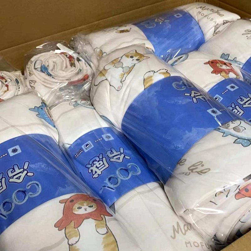 出口外贸夏凉被日单冷感被夏季