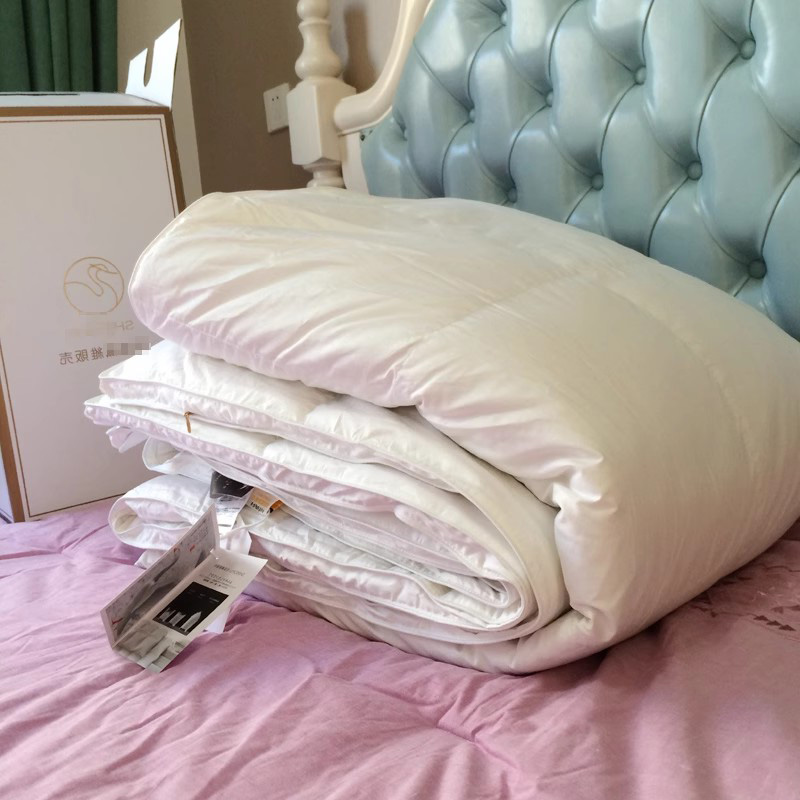 出口订单羽绒被日本95白鹅绒冬被