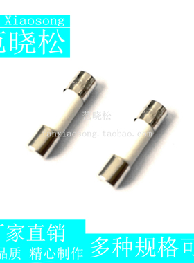 5*20 陶瓷保险丝管5x20mm 250V熔断器 RO54 R054  0.1A-30A 100个
