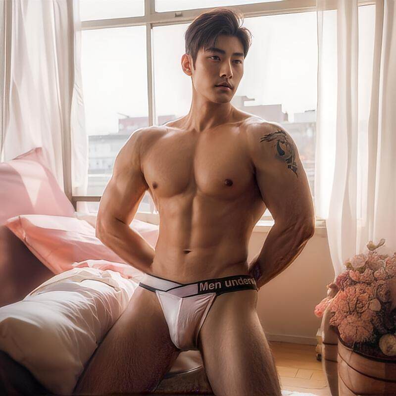 男士莫代尔低腰三角裤