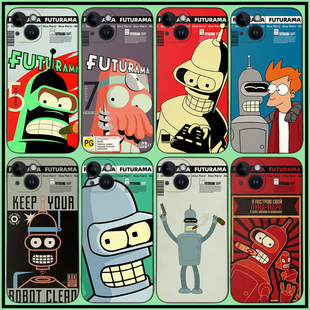 Futurama飞出个未来手机壳ip13/14plus/16E 15promax美式动漫iqoo13漫画S25全包边P70硅胶软壳mate70 K80米15