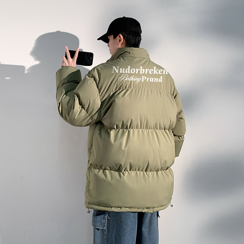 日系直播抖音得物宽松羽绒棉面包服外套棉衣M1156P65,男装棉衣,电商C408-1(原B339-1)