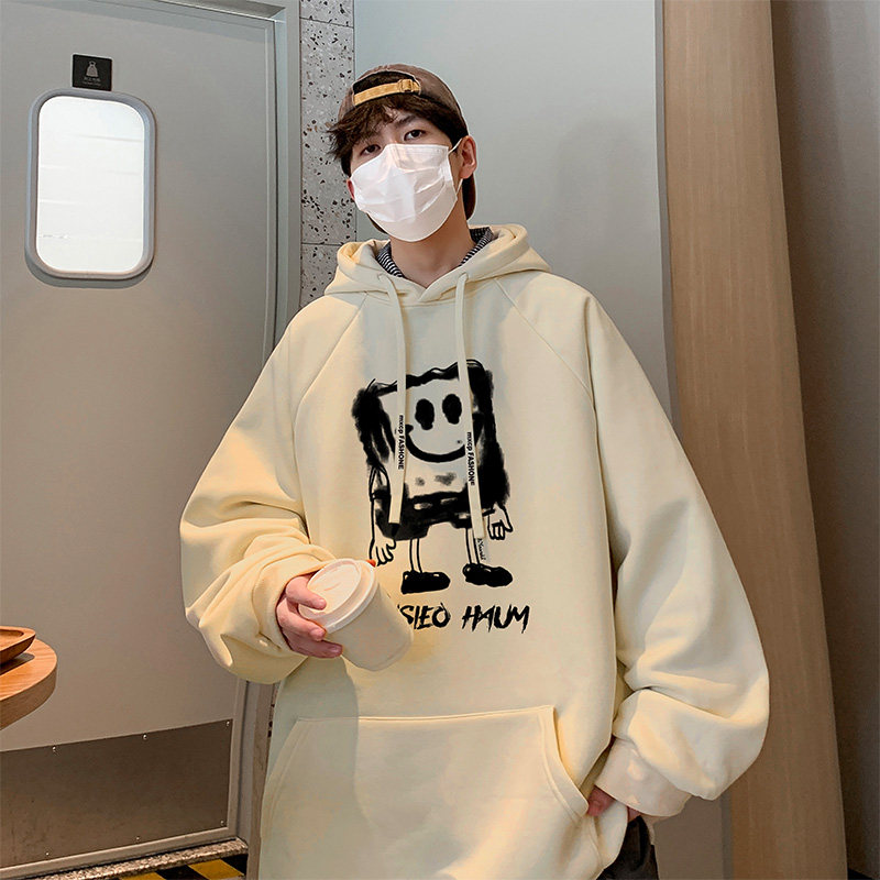 已注册420克华棉直播得物抖音高品质连帽卫衣W5067P45,男装卫衣,电商C408-1(原B339-1)