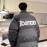 已注册有版权抖音直播品质红字印花面包服羽绒棉棉衣外套M1060P90，男装棉衣，电商C408-1(原B339-1)